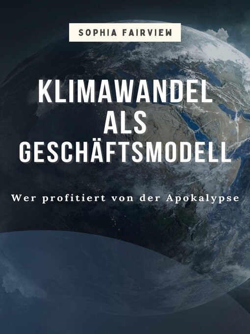 Title details for KlimawandelalsGeschäftsmodell by Sophia Fairview - Available